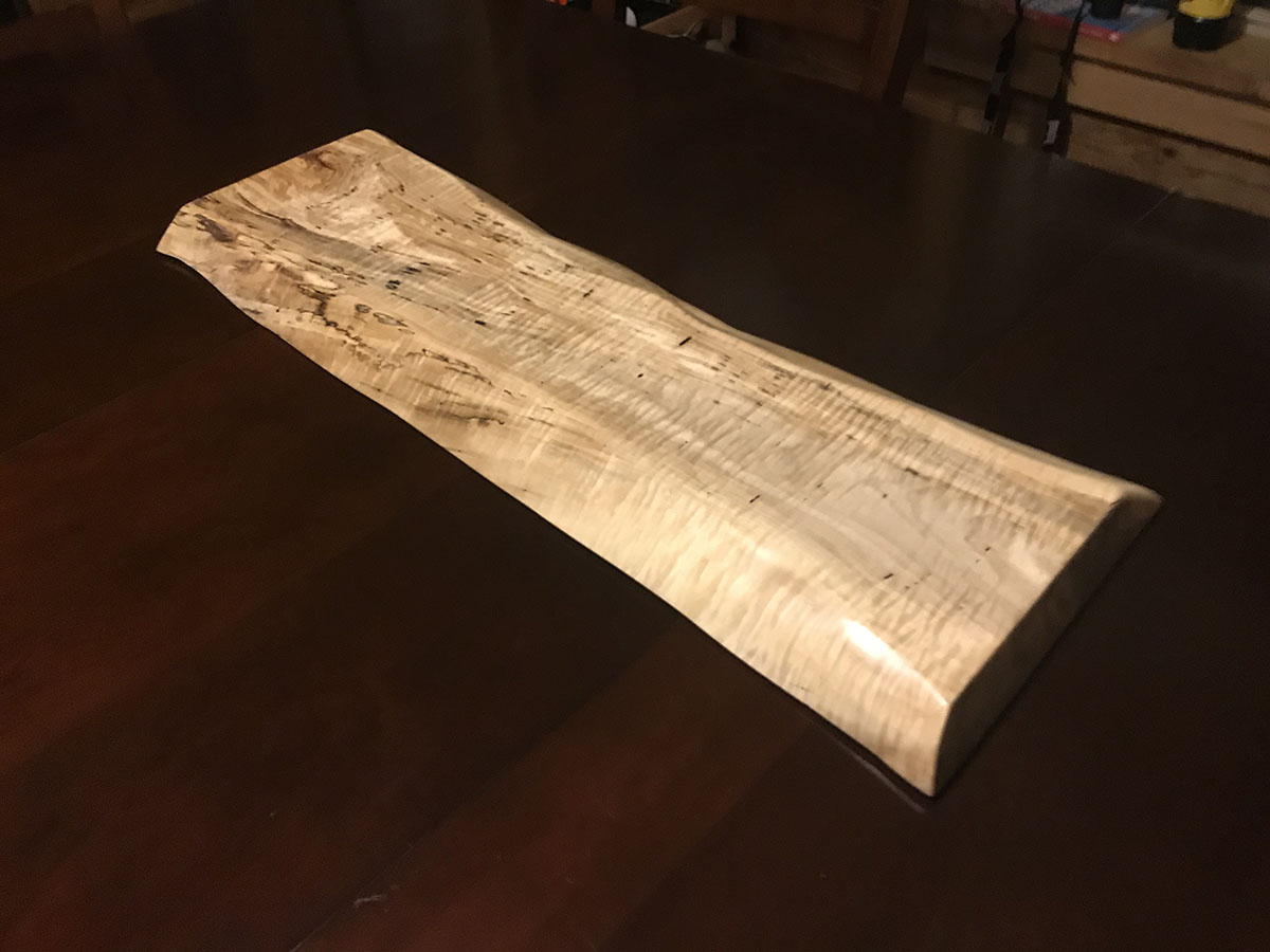 live edge dinning table runner